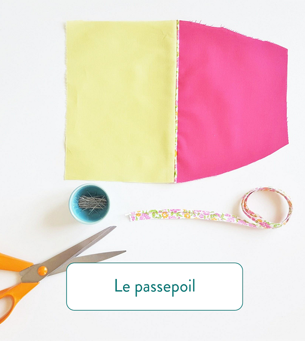 Astuces couture le passepoil