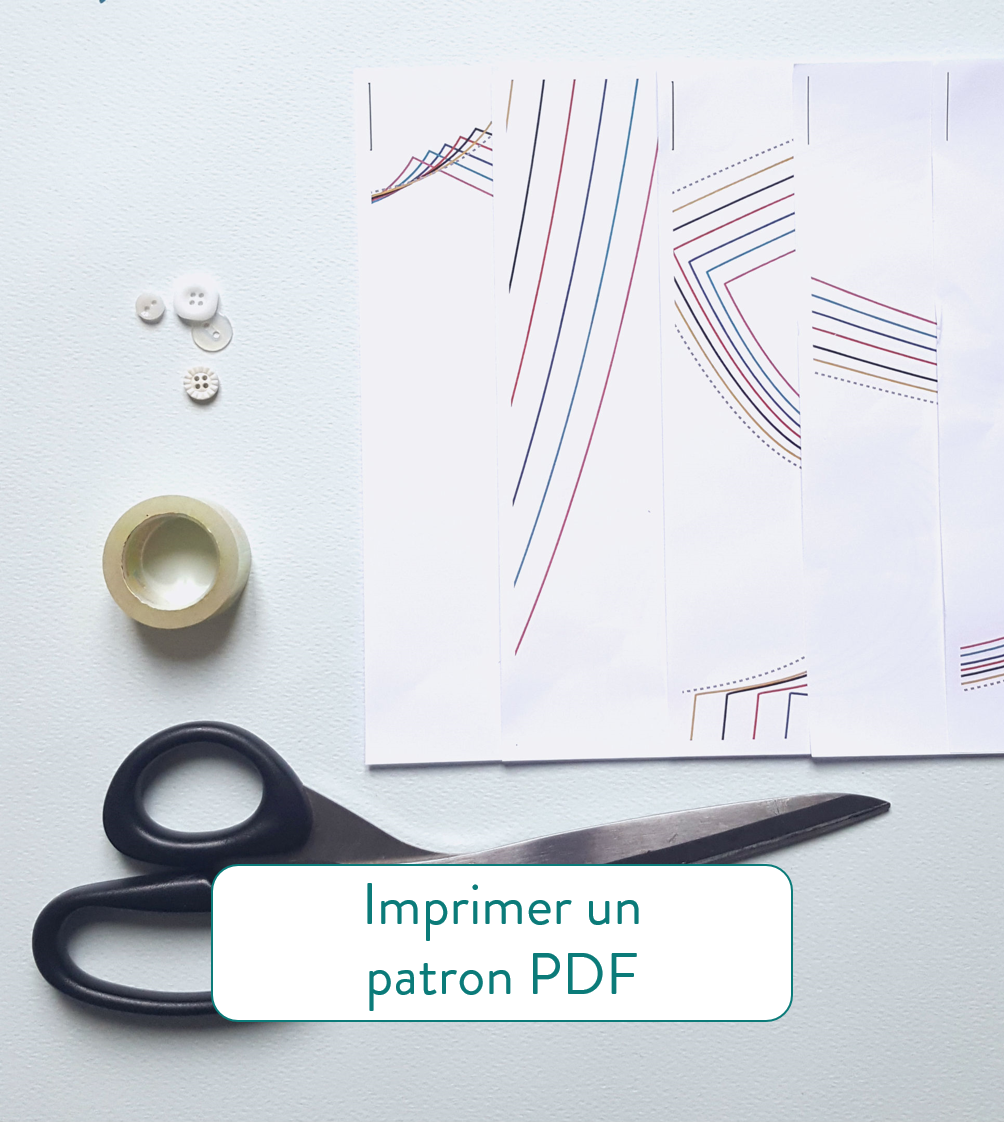 Astuces couture imprimer un patron PDF