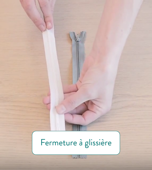 Astuces couture, coudre une fermeture à glissière