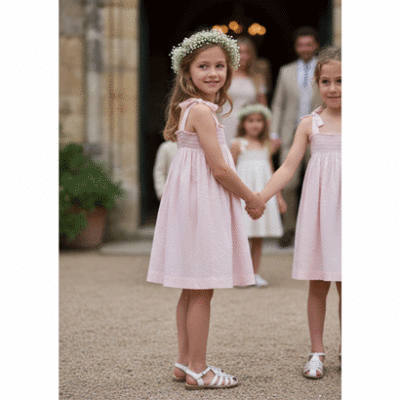 Robe ou débardeur à smocks Porquerolles – Patron PDF