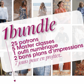 Bundle complet patrons, formations, bon plan impression à 49€ seulement
