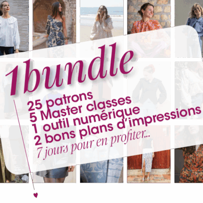 Bundle complet patrons, formations, bon plan impression à 49€ seulement