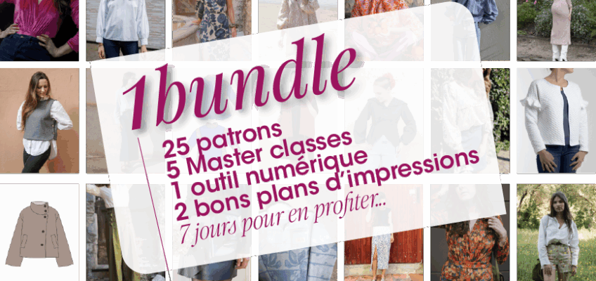Bundle complet patrons, formations, bon plan impression à 49€ seulement